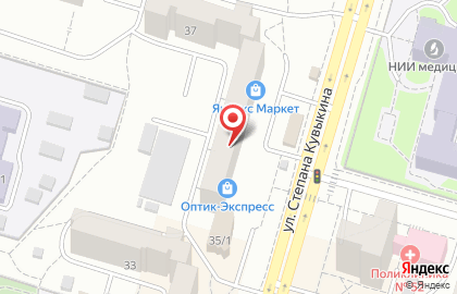 Суши-бар Суши WOK на улице Степана Кувыкина на карте