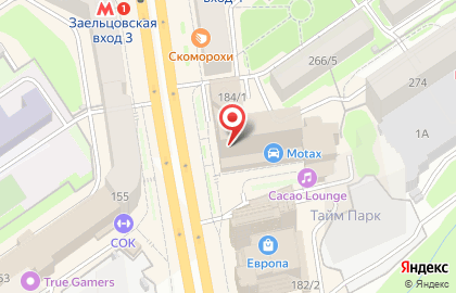 Банкомат Банк Уралсиб в Заельцовском районе на карте