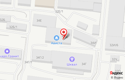 На Космонавтов на карте