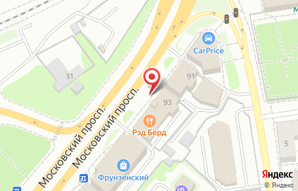 ОАО БИНБАНК на Московском проспекте на карте