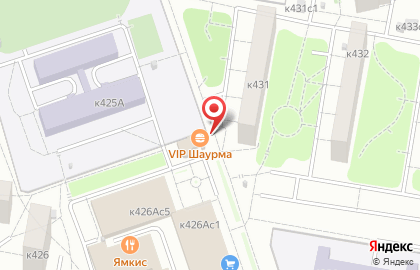 Магазин быстрого питания в Зеленограде на карте