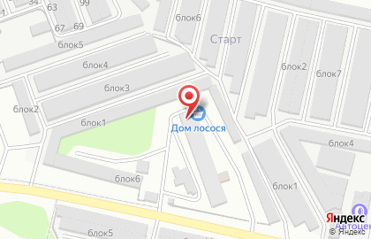 Торговая компания Дом Лосося в Заречном на карте