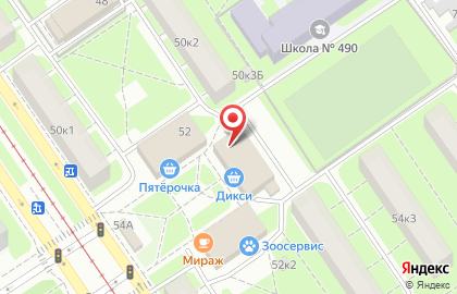 Автошкола АвтоПремиум на Новочеркасском проспекте на карте
