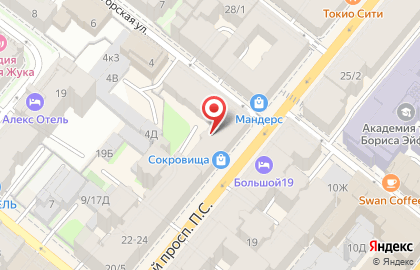 Гелиос в Петроградском районе на карте