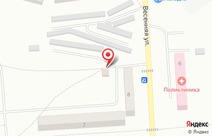 Продуктовый магазин Арго на Весенней улице на карте
