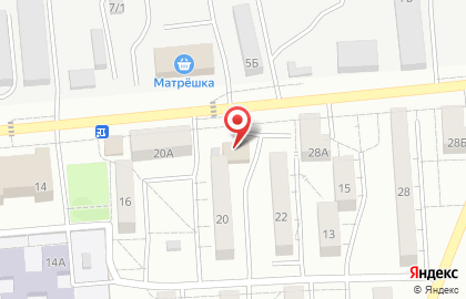 Продовольственный магазин Утёс в Южно-Сахалинске на карте
