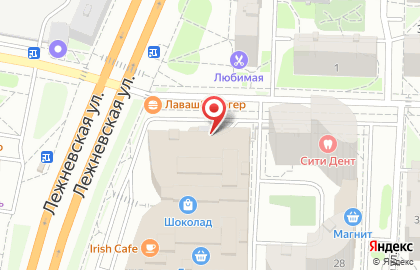 Компьютерный клуб CyberX на Лежневской улице на карте