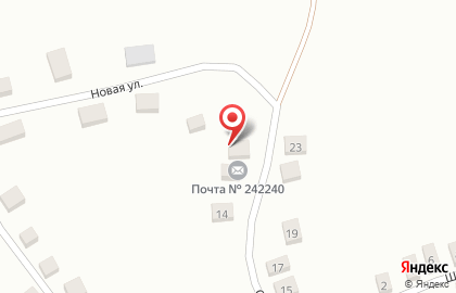 Почта России, АО на Сельской улице на карте