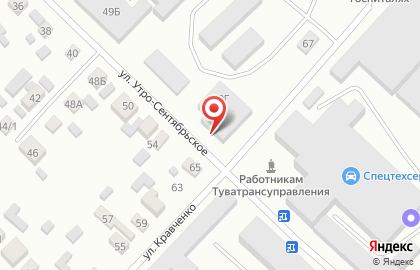 Городской дом культуры в Красноярске на карте
