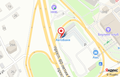 Шинный центр Байкал-Шина в Железнодорожном районе на карте