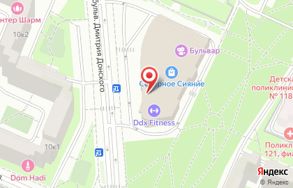 QIWI Post на бульваре Дмитрия Донского на карте