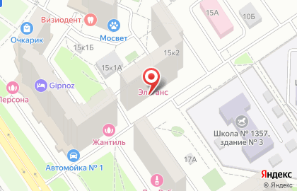 ОДС Жилищник района Марьино на Братиславской улице, 15 к 2 на карте