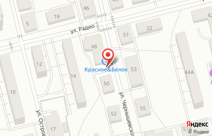 Магазин Красное & Белое в Москве на карте