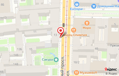 Макромир Недвижимость на Чернышевской на карте