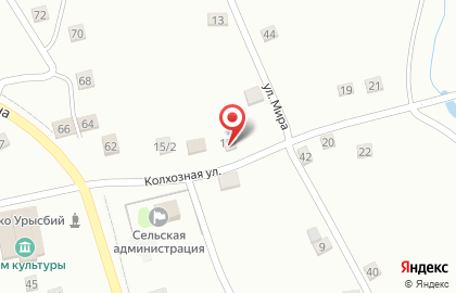 Отделение почтовой связи Почта России на Колхозной улице на карте