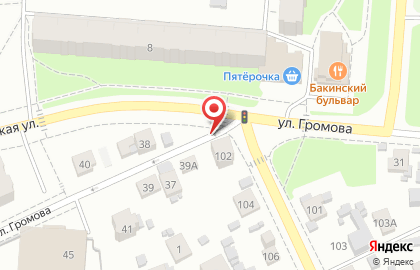 ООО Сыктывкар сметы на улице Громова на карте