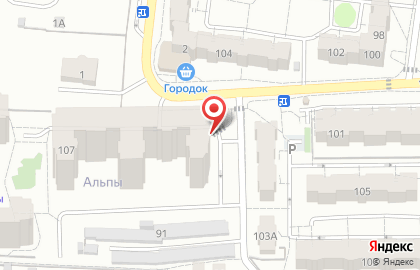 Место Заботы на карте