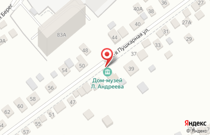 Дом Леонида Андреева на карте