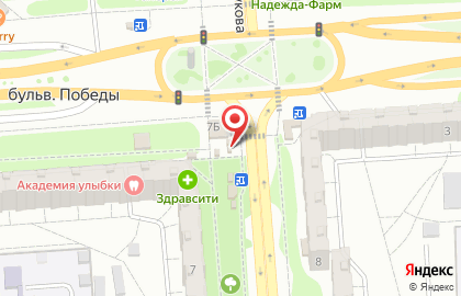Магазин В десяточку на бульваре Победы, 7б на карте