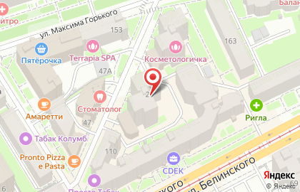 Салон-парикмахерская Бьюти в Нижегородском районе на карте
