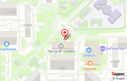 Почта России в Москве на карте
