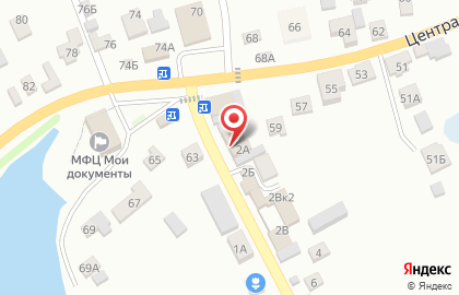 Магазин Коробейник в Центральном районе на карте