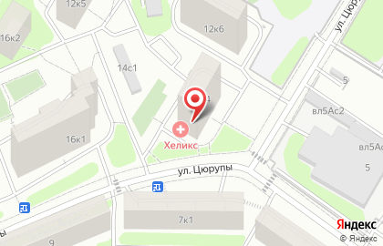 Хеликс на карте