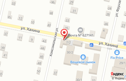 Продуктовый магазин Союз в Заводоуковске на карте