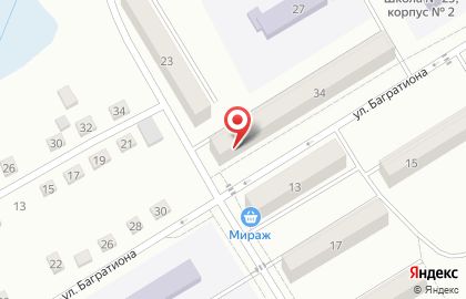 Универсальный магазин Лотос на карте