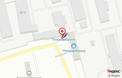 Бархатовская, ОАО, птицефабрика на карте