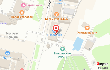 Ударник в Дмитрове на карте