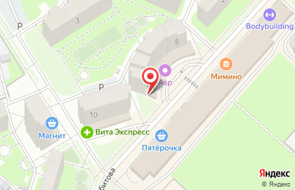 Торговый дом Маэстро в Октябрьском районе на карте