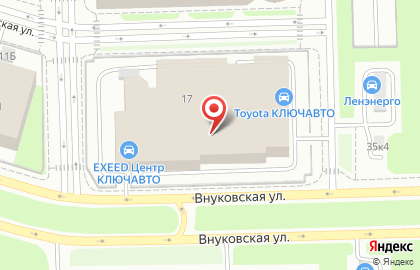 Автосалон КЛЮЧАВТО на Шереметьевской улице на карте