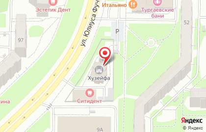 Мечеть Хузейфа на карте