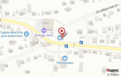 Грация на улице Войкова на карте