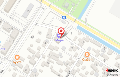 Продуктовый магазин в Сочи на карте