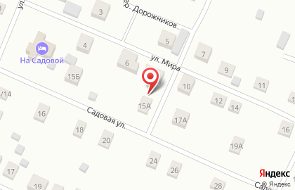 Гостевой дом "На садовой" на карте