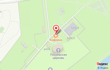 Кофейня в Москве на карте