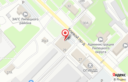 Магазин Раковая №1 в Правобережном районе на карте