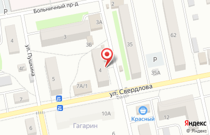 Служба заказа легкового транспорта Красный октябрь 33 на карте