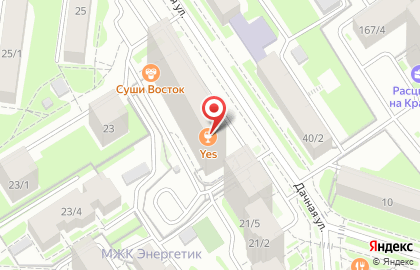 Зоомагазин Друг в Заельцовском районе на карте