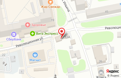 Магазин фруктов и овощей в Кировском районе на карте