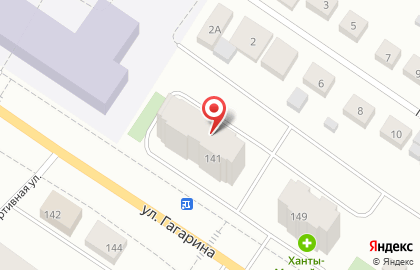 Школа изучения иностранных языков Новый Взгляд на улице Гагарина на карте