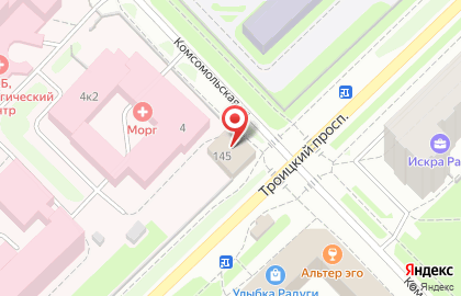 Ремонтно-монтажная компания АкваСтрой-Архангельск на Троицком проспекте на карте