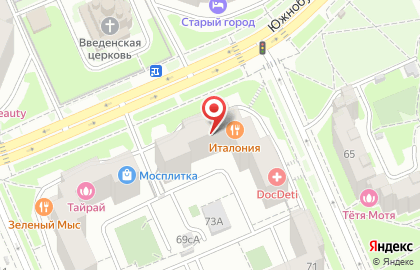 ОптЦветТорг на Южнобутовской улице на карте
