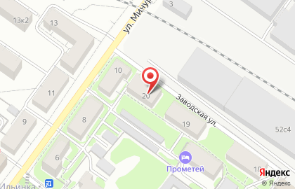 ООО Антей на Заводской улице на карте
