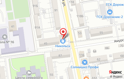 Бар Никольск на карте