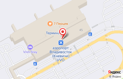 Банкомат ВТБ во Владивостоке на карте