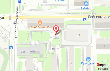 Шиномонтажная мастерская в Дмитровском районе на карте
