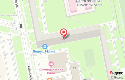 Компания Перспектива на Байконурской улице на карте
